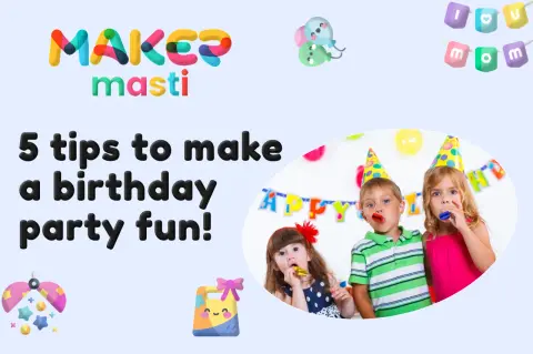 Illustration for 5 tips to make a birthday party fun!