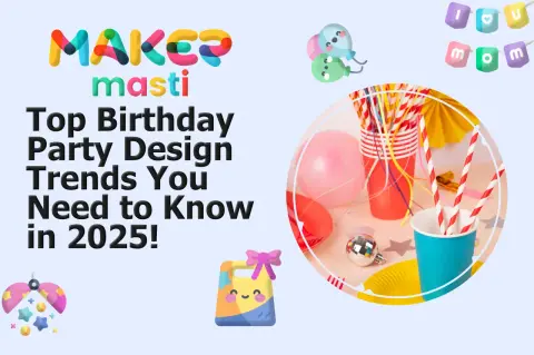 Illustration for Top Birthday Party Design Trends You Need to Know in 2025
