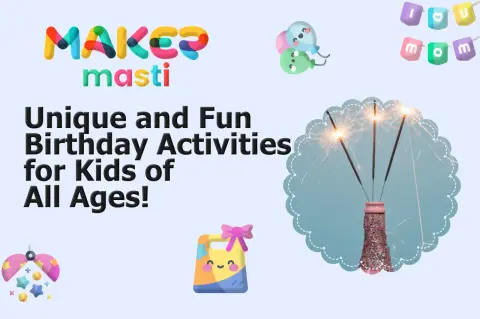 Illustration for Unique and Fun Birthday Activities for Kids of All Ages