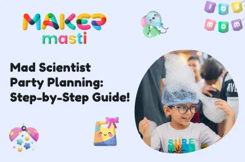 Illustration for Mad Scientist Party Planning: Step-by-Step Guide