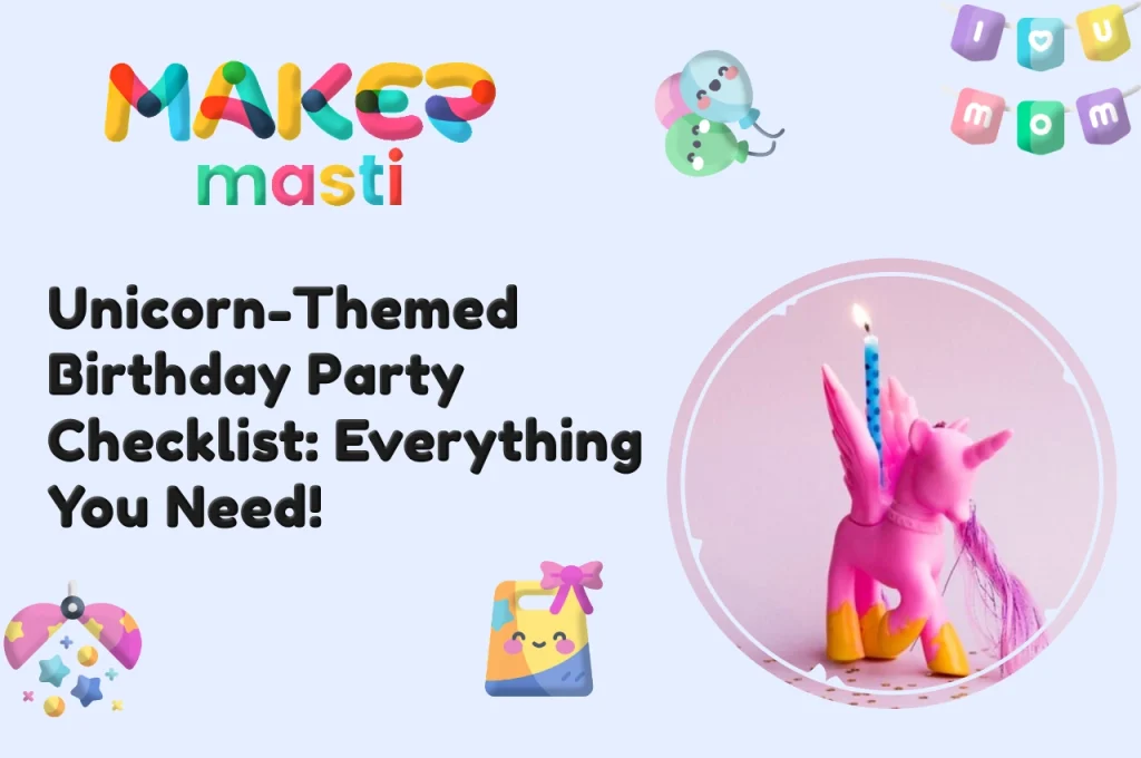 unicorn-themed birthday party