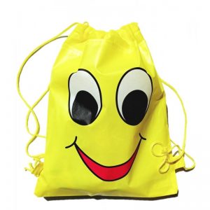 smiley sack bag