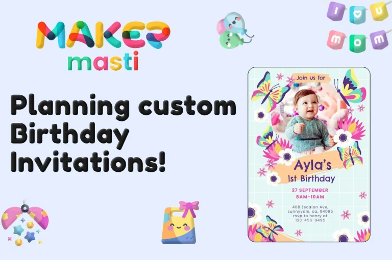 custom birthday invitations