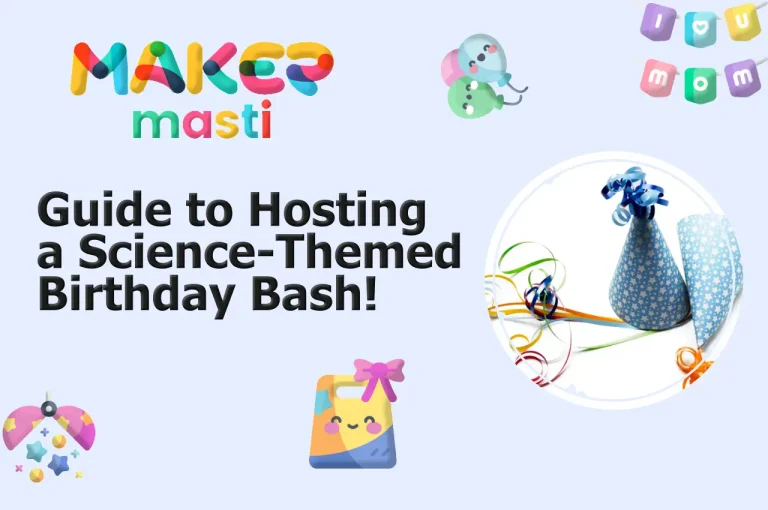 science-themed birthday party