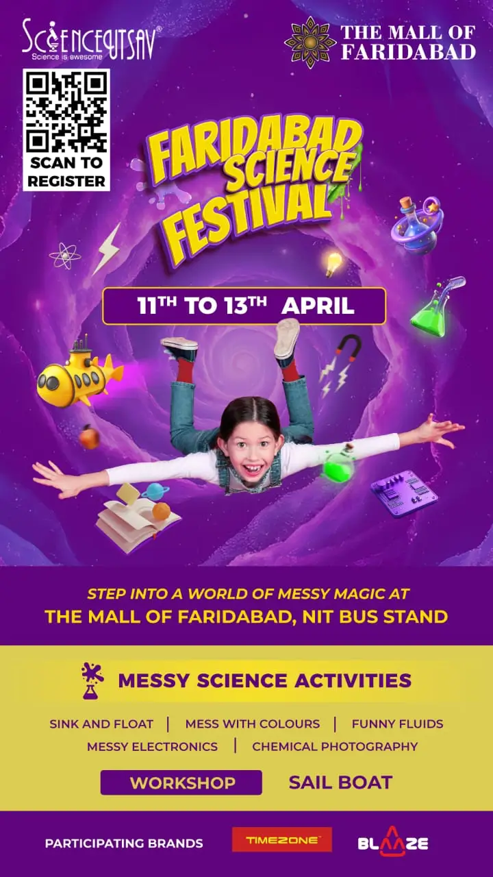 Faridabad Science Festival - The Mall of Faridabad Science Utsav