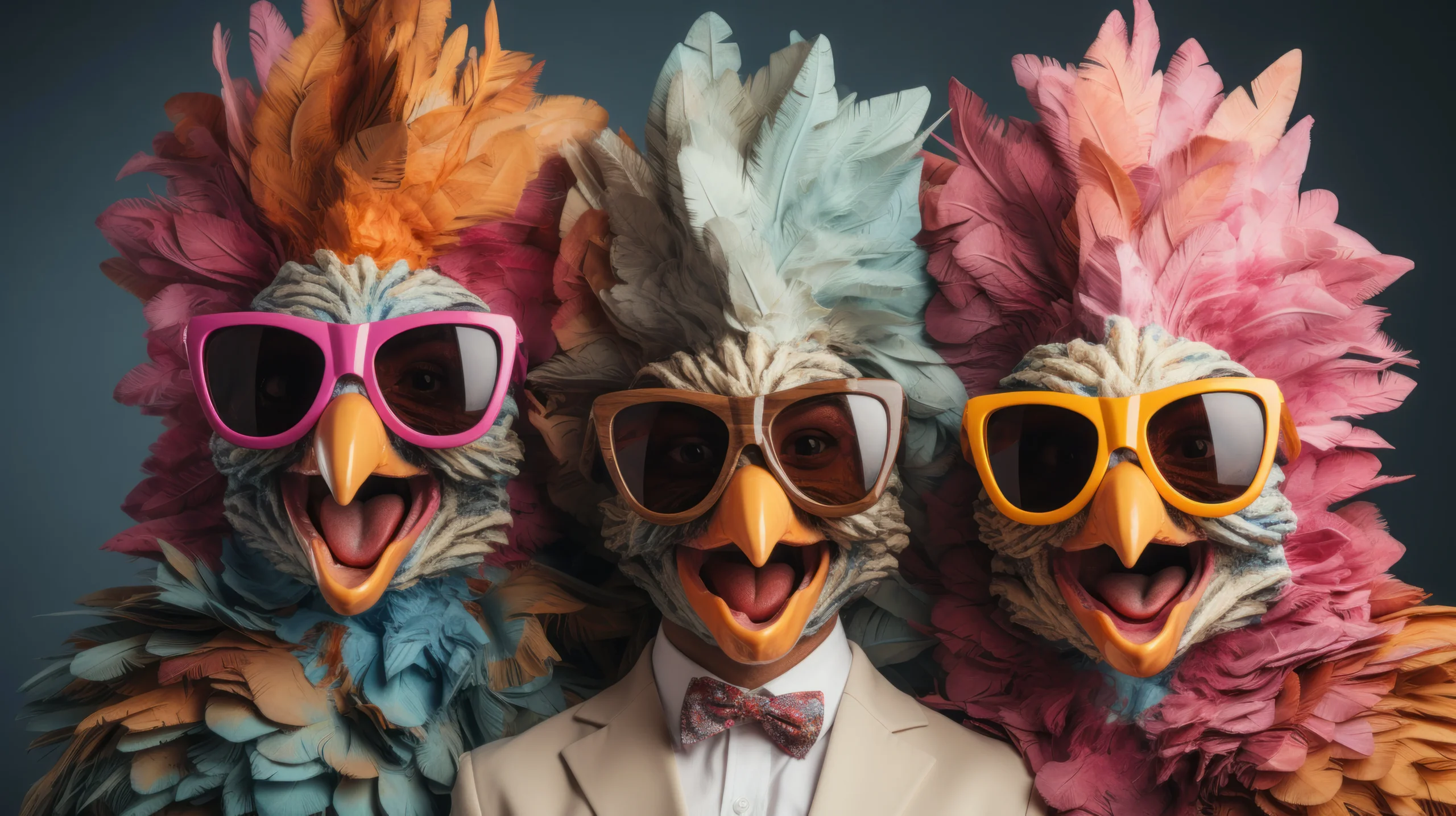 view-funny-people-with-bird-masks